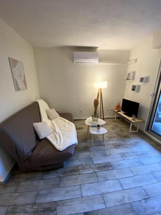 Studio Cabine Avec Jardin Apartment Canet-en-Roussillon Ngoại thất bức ảnh